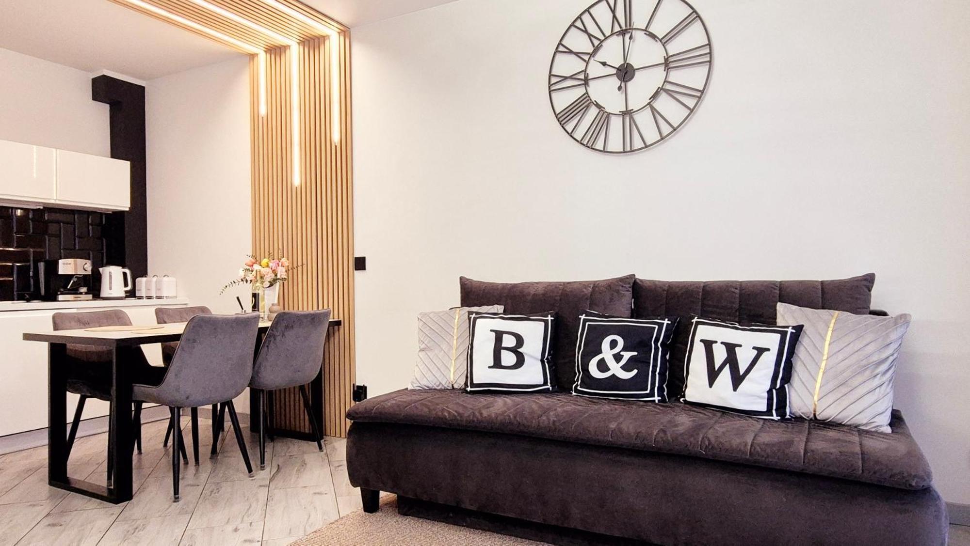 Apartament Black-White Mielno  Δωμάτιο φωτογραφία
